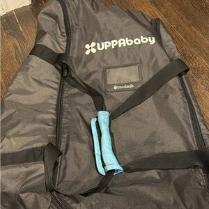 UPPAbaby Black Travel Check Bag for Infant Car Seat
